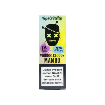 Voodoo Clouds E-Liquid 10ml Mambo 18mg Shot Voodoo Clouds E-Liquid 10ml Mambo 18mg Shot