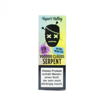 Voodoo Clouds E-Liquid 10ml Serpent 18mg Shot Voodoo Clouds E-Liquid 10ml Serpent 18mg Shot