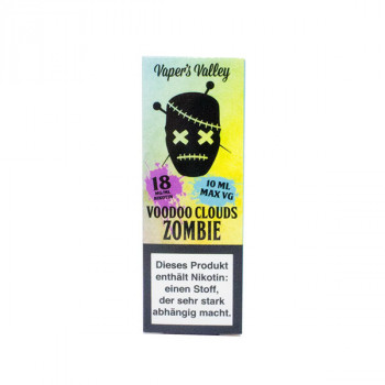 Voodoo Clouds E-Liquid 10ml Zombie 18mg Shot Voodoo Clouds E-Liquid 10ml Zombie 18mg Shot
