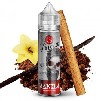 Manila 3 Baccos 15ml Bottlefill Aroma by PGVG Labs Manila 3 Baccos 15ml Bottlefill Aroma by PGVG Labs