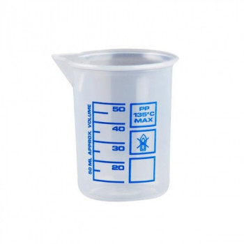 Messbecher Mini Becher aus PP mit Ausguss Messbecher Mini Becher aus PP mit Ausguss