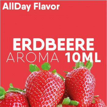 Erdbeere 10ml Aroma AllDay Flavour Erdbeere 10ml Aroma AllDay Flavour