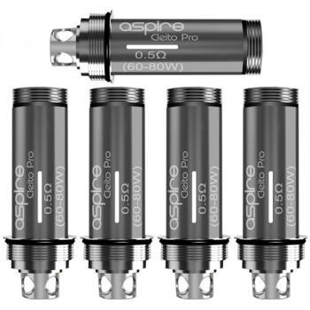 Aspire Cleito Pro Coils 5er Pack Verdampferköpfe Aspire Cleito Pro Coils 5er Pack Verdampferköpfe