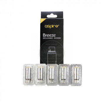 Aspire Breeze 0,6 Ohm Coils 5er Pack Aspire Breeze 0,6 Ohm Coils 5er Pack
