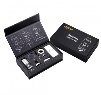 Aspire Quad Flex Survival Kit Verdampfer Kit Aspire Quad Flex Survival Kit Verdampfer Kit