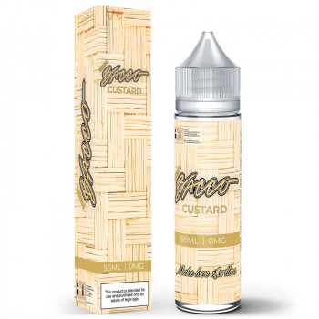Custard (50ml) Plus e Liquid by Bacco Burst Custard (50ml) Plus e Liquid by Bacco Burst