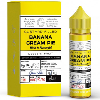 Banana Cream Pie (50ml) Plus e Liquid by Glas™ Banana Cream Pie (50ml) Plus e Liquid by Glas™