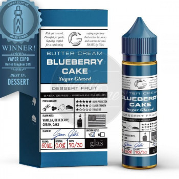 Blueberry Cake (50ml) Plus e Liquid by Glas™ Blueberry Cake (50ml) Plus e Liquid by Glas™