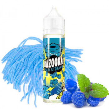 Blue Raspberry Sour Straws (50ml) Plus e Liquid by Bazooka Sour Straws Blue Raspberry Sour Straws (50ml) Plus e Liquid by Bazooka Sour Straws