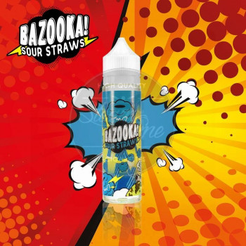 Blue Raspberry Sour Straws (50ml) Plus e Liquid by Bazooka Sour Straws Blue Raspberry Sour Straws (50ml) Plus e Liquid by Bazooka Sour Straws