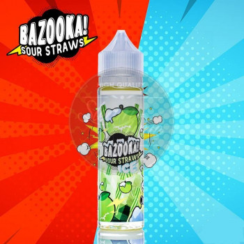 Green Apple ICE Sour Straws (50ml) Plus e Liquid by Bazooka Sour Straws Green Apple ICE Sour Straws (50ml) Plus e Liquid by Bazooka Sour Straws