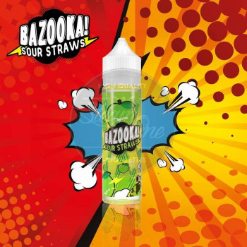 Green Apple Sour Straws (50ml) Plus e Liquid by Bazooka Sour Straws Green Apple Sour Straws (50ml) Plus e Liquid by Bazooka Sour Straws