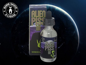 Alien Piss III (50ml) Plus e Liquid by Bomb Sauce Alien Piss III (50ml) Plus e Liquid by Bomb Sauce