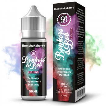 Bumshakaberry (50ml) Plus e Liquid by Bonkers & Bob Bumshakaberry (50ml) Plus e Liquid by Bonkers & Bob