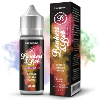 Lavaccino (50ml) Plus e Liquid by Bonkers & Bob Lavaccino (50ml) Plus e Liquid by Bonkers & Bob