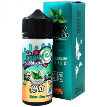Mint (100ml) Plus e Liquid by Horny Flava Bubblegum Series Mint (100ml) Plus e Liquid by Horny Flava Bubblegum Series