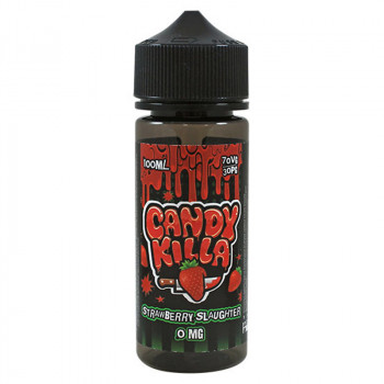Strawberry Slaughter (100ml) Shortfill Liquid by Candy Killa Strawberry Slaughter (100ml) Shortfill Liquid by Candy Killa