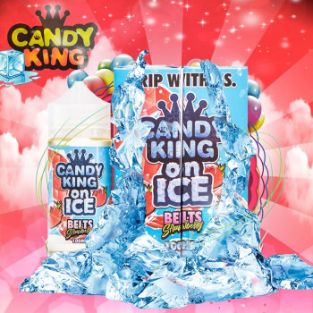 Belt Strawberry ON ICE (100ml) Plus e Liquid by Candy King Belt Strawberry ON ICE (100ml) Plus e Liquid by Candy King