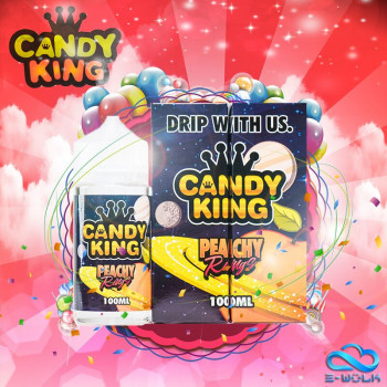 Peachy Rings (100ml) Plus e Liquid by Candy King Peachy Rings (100ml) Plus e Liquid by Candy King