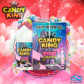 Pink Squares (100ml) Plus e Liquid by Candy King Pink Squares (100ml) Plus e Liquid by Candy King
