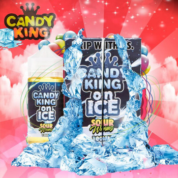 Sour Worms ON ICE (100ml) Plus e Liquid by Candy King Sour Worms ON ICE (100ml) Plus e Liquid by Candy King