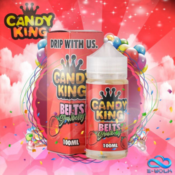 Belt Strawberry (100ml) Plus e Liquid by Candy King Belt Strawberry (100ml) Plus e Liquid by Candy King