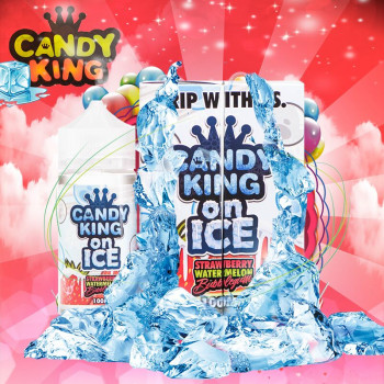 Strawberry Watermelon Bubblegum ON ICE (100ml) Plus e Liquid by Candy King Strawberry Watermelon Bubblegum ON ICE (100ml) Plus e Liquid by Candy King