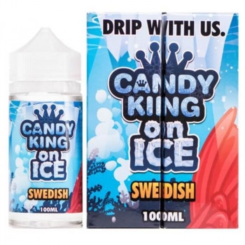 Swedish ON ICE (100ml) Plus e Liquid by Candy King Swedish ON ICE (100ml) Plus e Liquid by Candy King