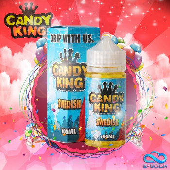 Swedish (100ml) Plus e Liquid by Candy King Swedish (100ml) Plus e Liquid by Candy King