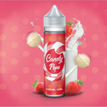 Creamy Strawberry Plus 50ml e Liquid by Candy Pops Creamy Strawberry Plus 50ml e Liquid by Candy Pops