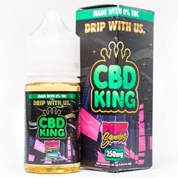 Pink Squares CBD Liquid 30ml by CBD King Pink Squares CBD Liquid 30ml by CBD King