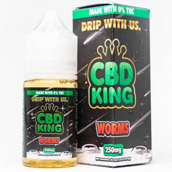 Worms CBD Liquid 30ml by CBD King Worms CBD Liquid 30ml by CBD King