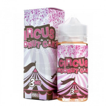 Coconut Cake (100ml) Plus e Liquid by Circus Cookie Coconut Cake (100ml) Plus e Liquid by Circus Cookie