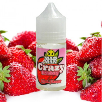 Crazy Strawberry 30ml Aroma by Mad Man Crazy Strawberry 30ml Aroma by Mad Man