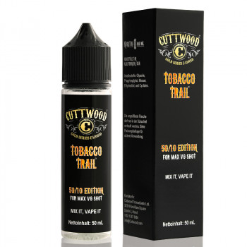 Cuttwood Tobacco Trail (50ml) Plus e Liquid by Cuttwood MHD Cuttwood Tobacco Trail (50ml) Plus e Liquid by Cuttwood MHD