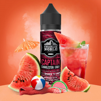 Captain Charleston Gray (50ml) Plus e Liquid by Charlie Noble Captain Charleston Gray (50ml) Plus e Liquid by Charlie Noble