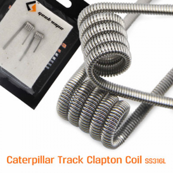 Geekvape Caterpillar SS316L Track Coil Fertigwickelung (2er Pack) Geekvape Caterpillar SS316L Track Coil Fertigwickelung (2er Pack)