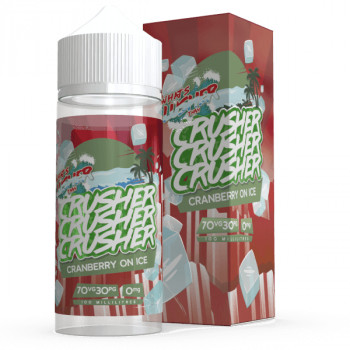 Cranberry on ICE (100ml) Shortfill Liquid by Crusher Cranberry on ICE (100ml) Shortfill Liquid by Crusher