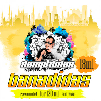 Banadidas 18ml Aroma by Dampfdidas Banadidas 18ml Aroma by Dampfdidas