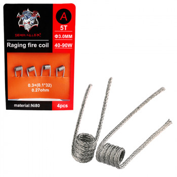 Demon Killer Raging Fire Coil Fertigwickelung Typ A Demon Killer Raging Fire Coil Fertigwickelung Typ A