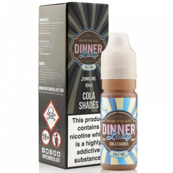 Cola Shades 10ml 20mg NicSalt by Dinner Lady Cola Shades 10ml 20mg NicSalt by Dinner Lady