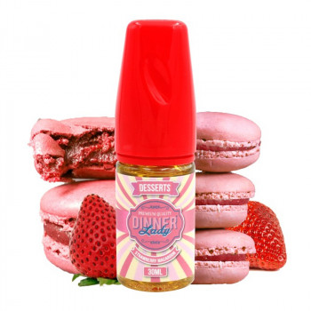 Strawberry Macaroon Original Serie 30ml Aroma by Dinner Lady Strawberry Macaroon Original Serie 30ml Aroma by Dinner Lady