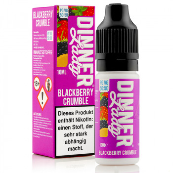 Blackberry Crumble Original Serie 50/50 10ml Liquids by Dinner Lady Blackberry Crumble Original Serie 50/50 10ml Liquids by Dinner Lady