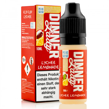 Lychee Lemonade Summer Holidays Serie 50/50 10ml Liquids by Dinner Lady Lychee Lemonade Summer Holidays Serie 50/50 10ml Liquids by Dinner Lady