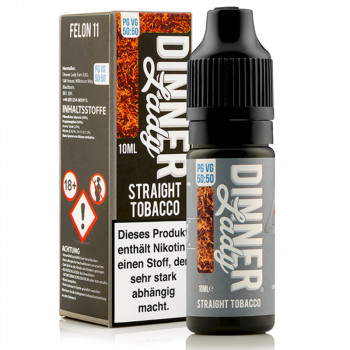Straight Tobacco (Felon 11) Tobacco Serie 50/50 10ml Liquids by Dinner Lady Straight Tobacco (Felon 11) Tobacco Serie 50/50 10ml Liquids by Dinner Lady