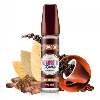 Cafe Tobacco 50ml Shortfill Liquid by Dinner Lady Tobacco Cafe Tobacco 50ml Shortfill Liquid by Dinner Lady Tobacco