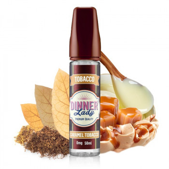 Caramel Tobacco 50ml Shortfill Liquid by Dinner Lady Tobacco Caramel Tobacco 50ml Shortfill Liquid by Dinner Lady Tobacco