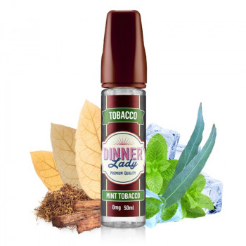 Mint Tobacco 50ml Shortfill Liquid by Dinner Lady Tobacco Mint Tobacco 50ml Shortfill Liquid by Dinner Lady Tobacco
