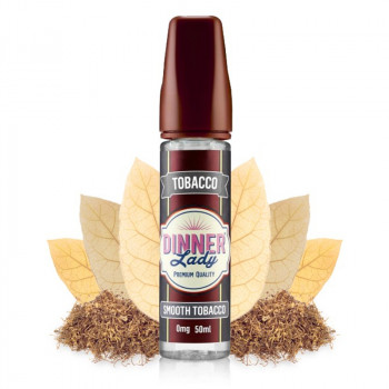 Smooth Tobacco 50ml Shortfill Liquid by Dinner Lady Tobacco Smooth Tobacco 50ml Shortfill Liquid by Dinner Lady Tobacco