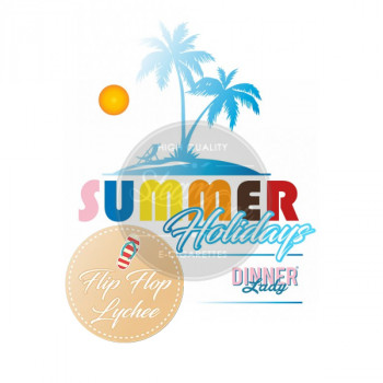 Flip Flop Lychee by Dinner Lady Summer Holidays e Liquid 60ml Flip Flop Lychee by Dinner Lady Summer Holidays e Liquid 60ml